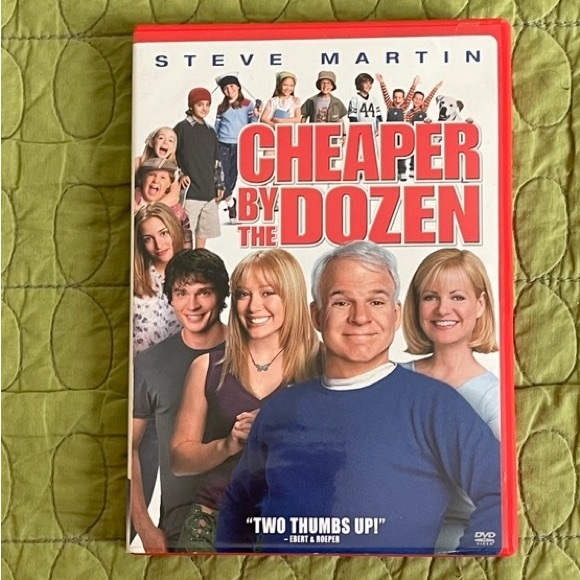 EUC “Cheaper by the Dozen” DVD 2003 Comedy movie is a remake of the 1950 film - Picture 3 of 5
